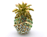Jeweled Pineapple Trinket Box