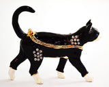 Small Cat Trinket Box