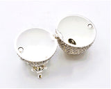 All Jeweled Egg Trinket Box with Stand