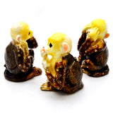 3 Wise Monkeys Trinket Box