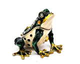 Bejeweled Frog Trinket Box