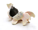 Bejeweled Fish Trinket Box