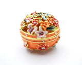 Handmade Floral Trinket Box