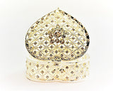 Silver Plated Heart Trinket Box