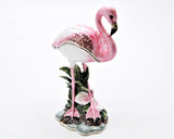 Standing Flamingo Trinket Box