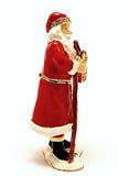 Santa with Lentern Trinket Box