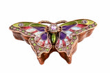 Butterfly Jeweled Trinket Box