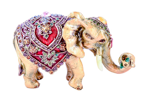 Elephant Decorative Trinket Box