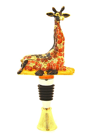 Giraffe Box Wine Bottle Stopper